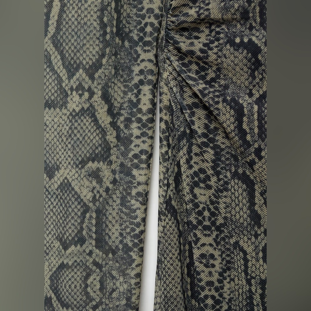 Mango animal print mesh dress NWT - Picture 6 of 6